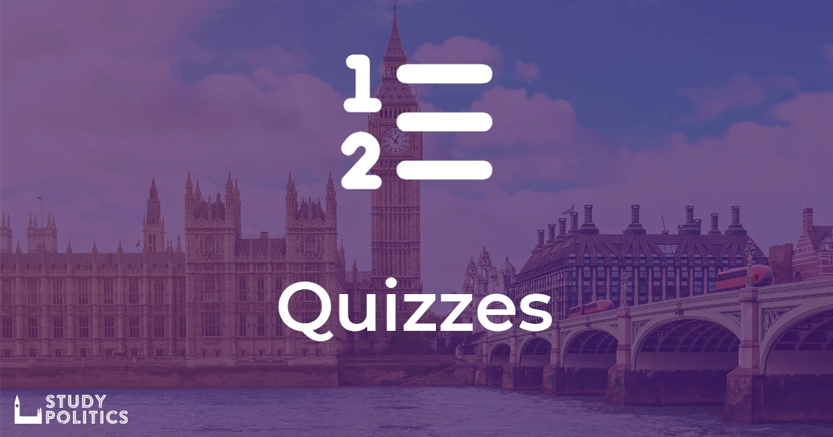 A Level Politics Quizzes: test your knowledge